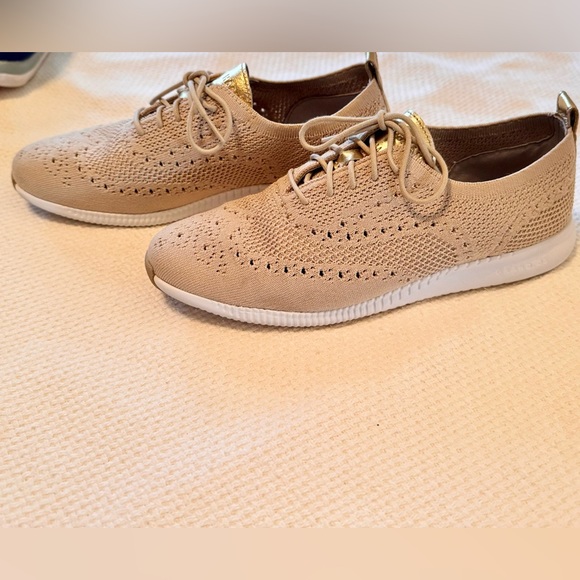 COLE HAAN Women's 2.ZERØGRAND Stitchlite Wingtip Oxfords Sneakers Tennis Shoes - Picture 11 of 15